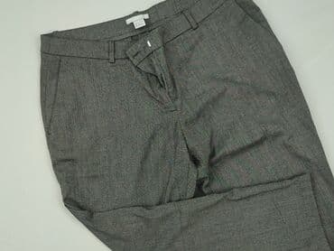 srebrne sukienki na imprezę: H&M, Spodnie materiałowe damskie, rozmiar 2XL — 1