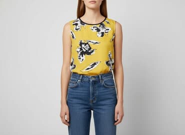 reserved żółta spódnice: Top damski, rozmiar S — 7