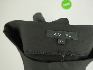 legginsy woskowane wysoki stan: Amisu, Брюки жіночі, розмір XS — 4