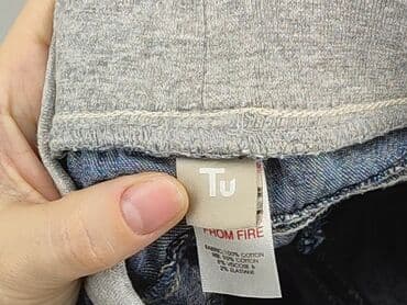 czarne wzorzyste rajstopy: Leggings, Tu, 12-18 months, condition - Good — 4