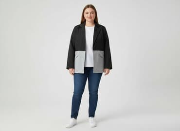 garnitury damskie shein: Shein Curve, Marynarka damska, rozmiar 4XL — 7