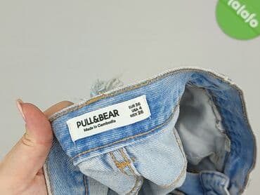 podarte jeansy: PULL&BEAR, Szorty damskie, rozmiar S — 4