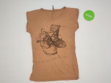buty z lisem: T-shirt damski, rozmiar S — 2