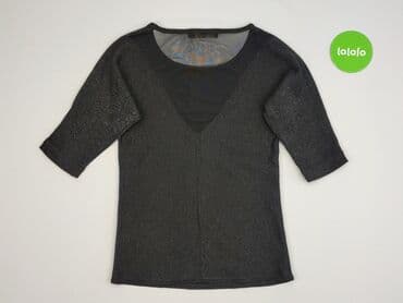 Kobiety: Black, Bluzka damska, XS — 3