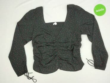 bluzka w serduszka h m: H&M, Bluzka damska, rozmiar L — 3