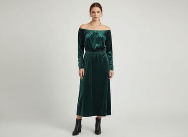 sukienka butelkowa zieleń sinsay: Sinsay, Sukienka damska, rozmiar S — 1