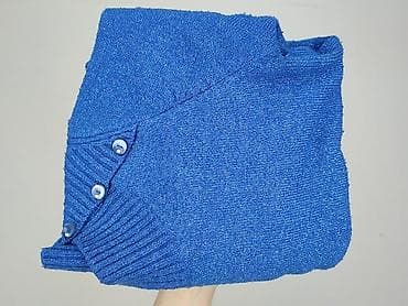 niebieski sweter: Sweter damski, rozmiar L — 4