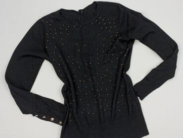 sweter z bufiastymi rękawami: Sweter damski, rozmiar S — 1