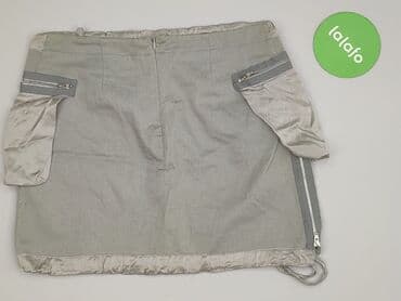 plisowane spódnice srebrne: Blu, Spódnica damska, rozmiar S — 3