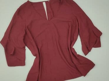 bluzka z kwiatem 3d h: H&M, Жіноча блуза, розмір L — 1