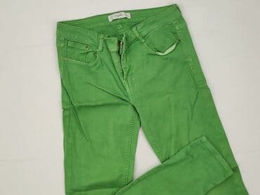 czarne spodnie damskie stradivarius: Zara, Jeansy damskie, rozmiar M — 1