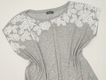 sweter piórkowy na drutach: Yessica, Bluzka damska, rozmiar M — 1