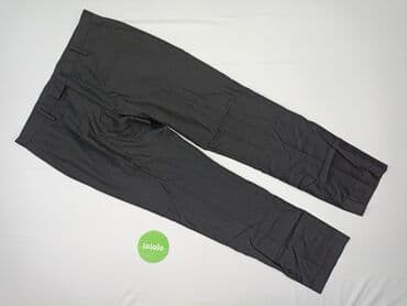 duże rozmiary ekskluzywne sukienki plus size: Material trousers for women, size 7XL (EU 54) — 2