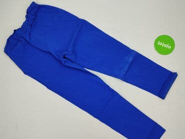 jeansy paper bag reserved: Material trousers for women, size S — 3