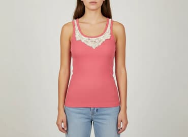 stradivarius top siateczkowy: Stradivarius, Top damski, rozmiar S — 1