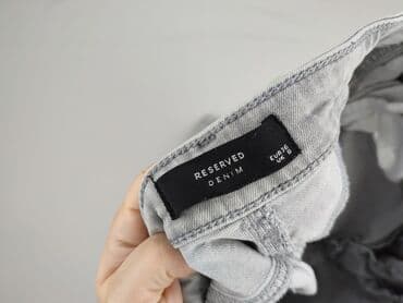 baggy grey jeans: Jeansy damskie, rozmiar S — 4