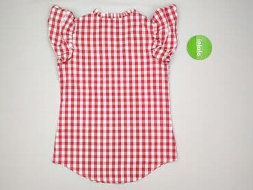 sukienka w krate czerwona: Bluzka damska, rozmiar S — 3