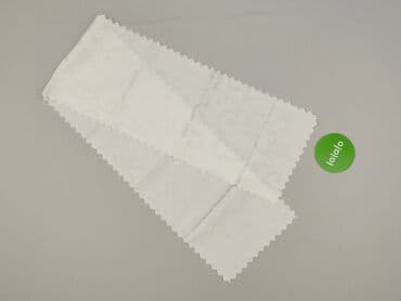 krótkie zasłony: Tkanina 130 x 25, kolor - Biały, stan - Idealny — 2