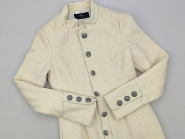 kurtki musto: Bershka, Płaszcz damski, rozmiar M — 1