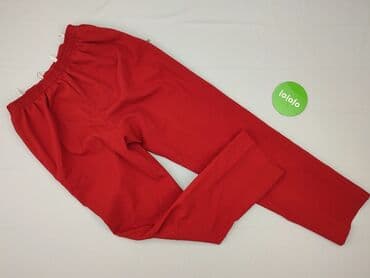 Women: Material trousers for women, size S (EU 36) — 3
