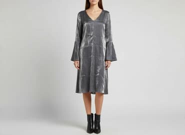 srebrne bolerko do sukienki: H&M, Sukienka damska, S — 7