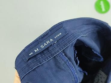 idealne jeansy: M.Sara, Spodnie materiałowe damskie, rozmiar M — 4