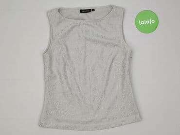 srebrna marynarka do sukienki: Top damski, rozmiar S — 3