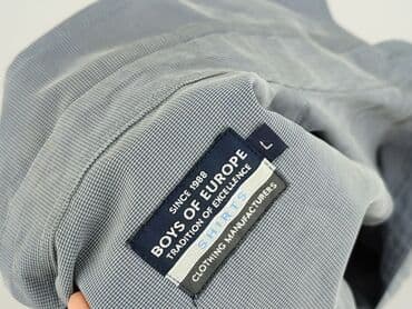 jaka koszula do szarej marynarki: Shirt for men, size L — 4