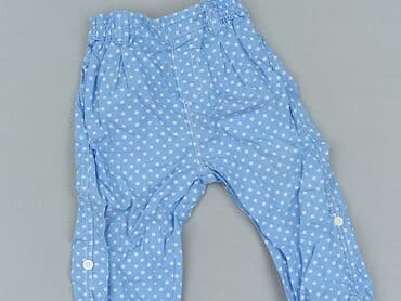sukienka srebrna cekiny h: Niemowlęce spodnie materiałowe, 9-12 miesięcy, 74-80 cm, Tu, stan - Bardzo dobry — 1