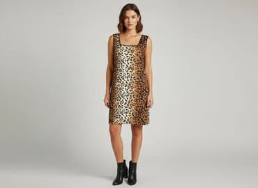 mango sukienka w panterkę: Sukienka damska, rozmiar S — 1