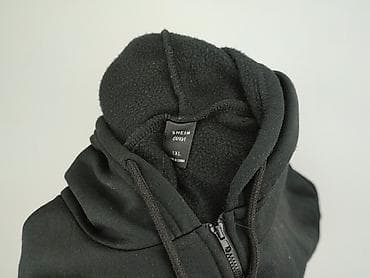 szare dresy shein: Shein Curve, Bluza z kapturem damska, rozmiar XL — 4