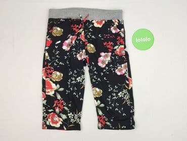 legginsy damskie kwiaty: Spodnie 3/4 damskie, rozmiar M — 2