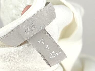 biale bluzki z gipiurą: H&M, Bluzka damska, rozmiar S — 5