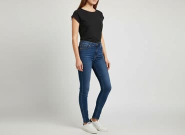 sinsay t shirty basic: Sinsay, T-shirt damski, rozmiar S — 1