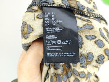 bluzka pod marynarkę plus size: H&M, Women's blouse, size XL (EU 42) — 5
