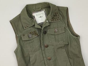 kamizelka jeansowa damska długa: Denim Co, Kamizelka damska, rozmiar M — 1