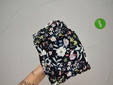 legginsy damskie kwiaty: Spodnie materiałowe damskie, rozmiar S — 4