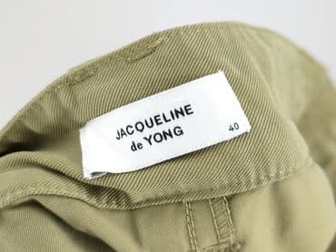 kurtka zimowa femi stories: Jacqueline De Yong, Spodnie materiałowe damskie, rozmiar L — 4