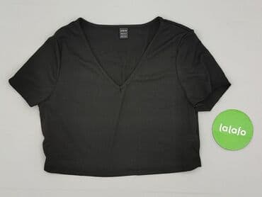 shein czarne bluzki: Shein, Top damski, rozmiar XL — 2
