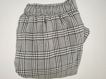 rajstopy w kratę: Spodnie materiałowe damskie, rozmiar S — 5