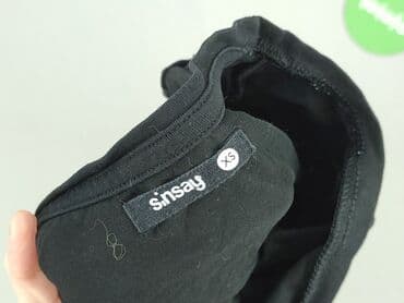 dopasowana czarne bluzki: Sinsay, Women's blouse, size XS — 5