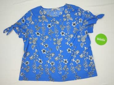 michael kors bluzki damskie: Peacocks, Women's blouse, 2XL — 2