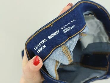 obcisłe jeansy z wysokim stanem: Jeans, DenimCo, 15 years, 170, condition - Perfect — 4