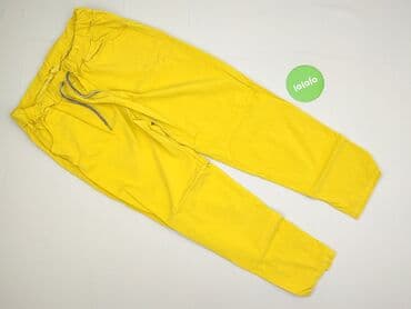 żółte spodnie dresowe damskie: Spodnie materiałowe damskie, rozmiar S — 2