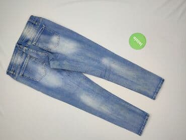 jeansy cekiny: Jeansy damskie, rozmiar L — 3