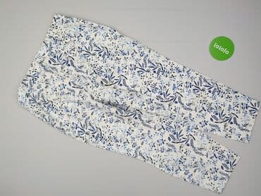 spodnie cyfrowa flora: Spodnie materiałowe damskie, rozmiar L — 3