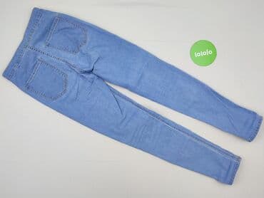 majtki do stroju kąpielowego wysoki stan: Skinny, Jeansy damskie, XS — 3