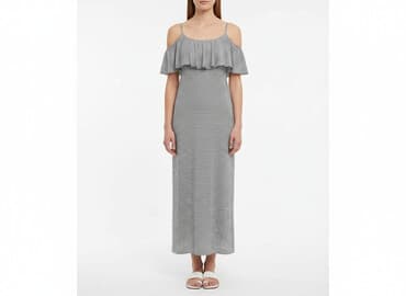 długa sukienka bez ramion: Sukienka damska, rozmiar S — 5