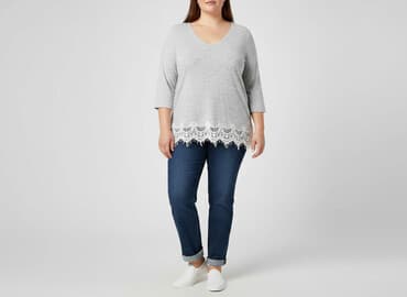 eleganckie bluzki damskie 4648: George, Bluzka damska, rozmiar 4XL — 8