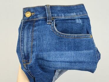 dzinsowe krótkie spodenki: DENIM JEANS, Szorty damskie, rozmiar M — 5